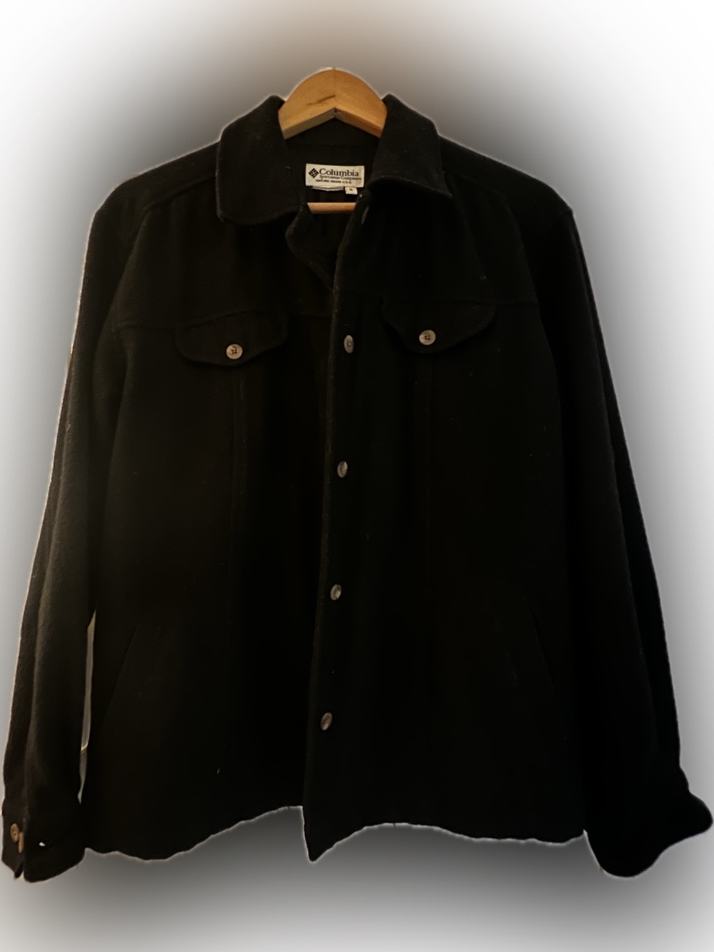 Columbia - Wool Button Down Shirt Jacket